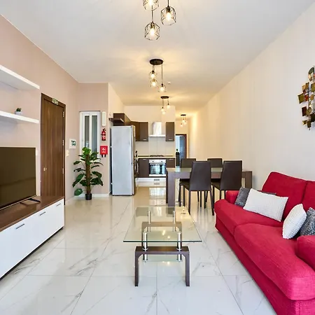 Sea Side Modern 2 Bedroom In The Heart Of Qawra Bugibba Διαμέρισμα